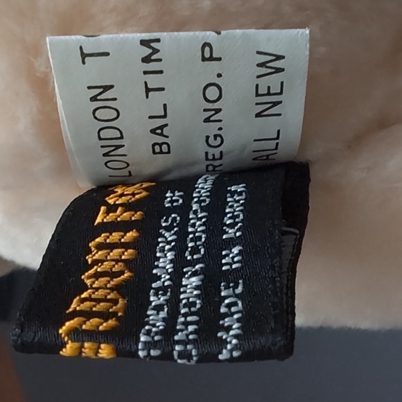 VGT,London Fog Plush Tan/Brown Bulldog Toy. - Picture 7 of 9